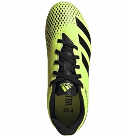Adidas Predator 20.4 FxG Junior futballcipő zöld-fekete EH3037 1