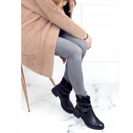 Fekete katonai női csizma 267 Fekete 1