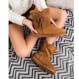 SHELOVET Teve Mukluki köbös cirkónium -dioxiddal barna 2