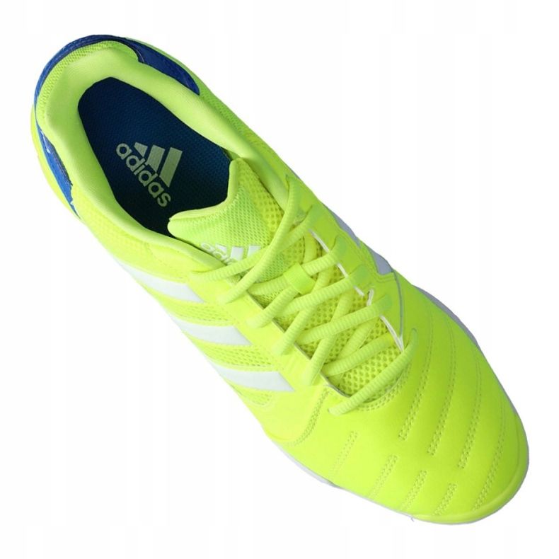 Adidas Top Sala M G55908 futballcipő sokszínű zöld 2