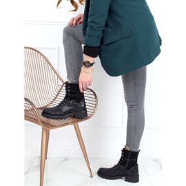 Fekete Workery csizma 1215-PA Black 2