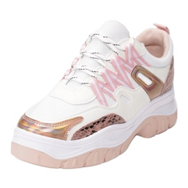 Vices Satuk 8540-45-rózsaszín fehér aranysárga 1