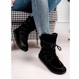 HAN Női hócsizma szőrmével, fekete Ilana 2 HAN Női hócsizma szőrmével, fekete Ilana 2