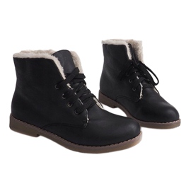 Meleg csizma Jodhpur Fur 05-3 Black fekete 2