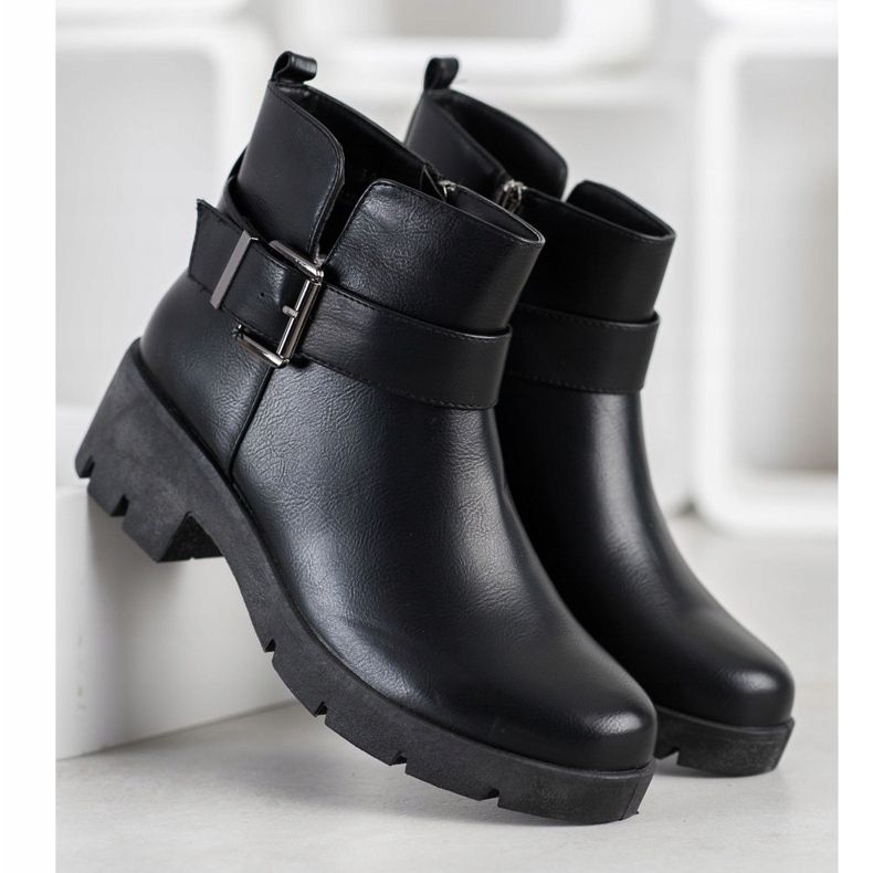 Seastar Munkások Egy Csattal fekete 2