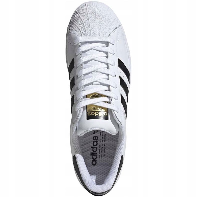 Adidas Superstar fehér férfi cipő EG4958 fekete 1