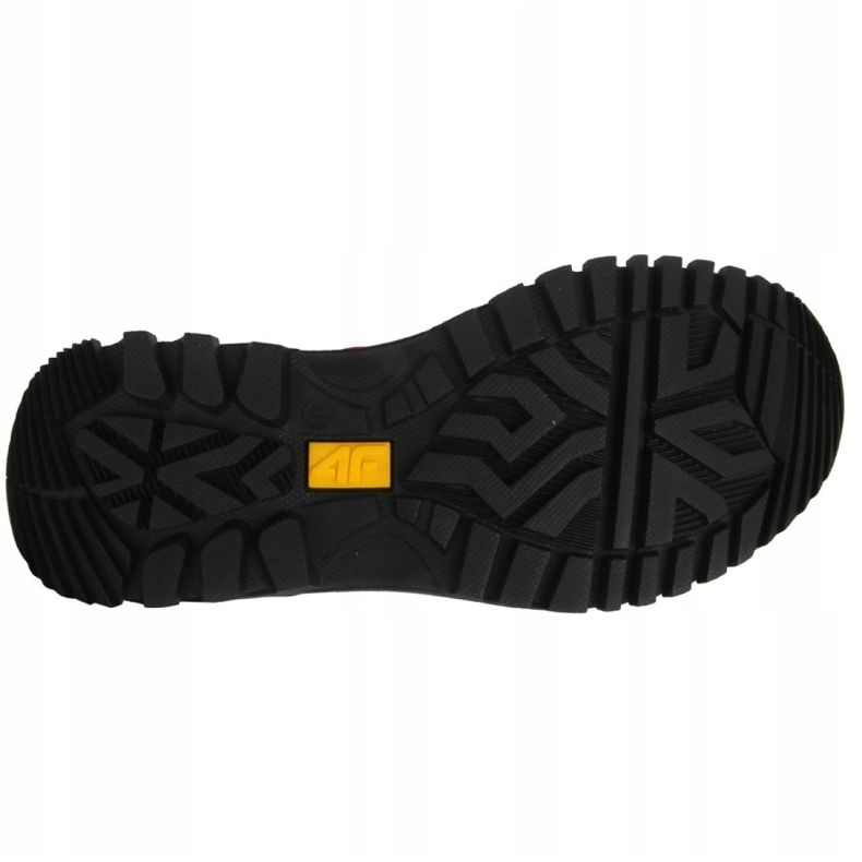 4F M H4Z20 OBMH253 62S túracipő fekete piros 1