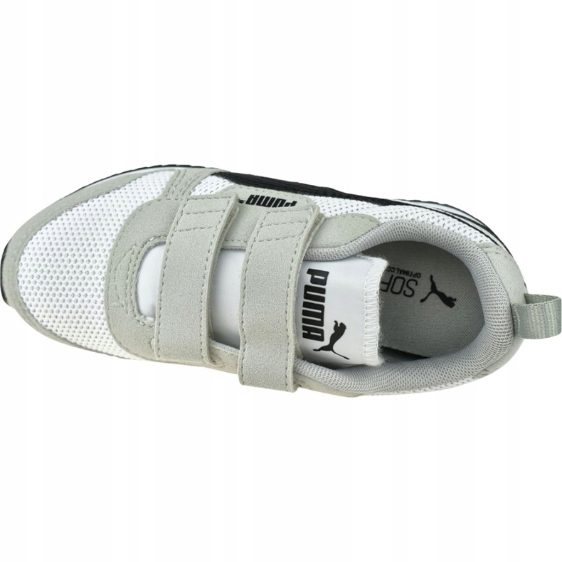 Puma R78 V Ps Jr 373617 02 fehér fekete szürke 2