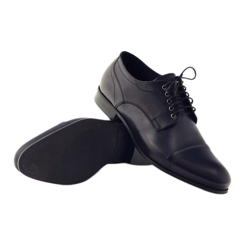 Férfi Pilpol 1607 sötétkék papucs sokszínű 3