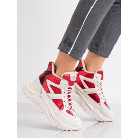 Seastar Sport divat csizma fehér fekete piros 1 Seastar Sport divat csizma fehér fekete piros 1