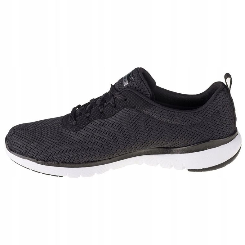 Skechers Flex Appeal 3.0 W 13070-BKW fekete 1 Skechers Flex Appeal 3.0 W 13070-BKW fekete 1