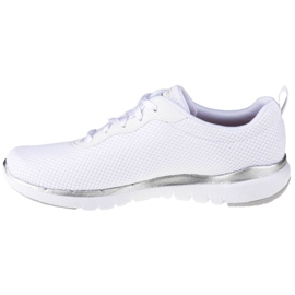 Skechers Flex Appeal 3.0 W 13070-WSL fehér ezüst 1