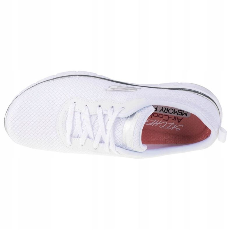Skechers Flex Appeal 3.0 W 13070-WSL fehér ezüst 2