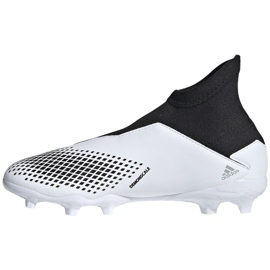 Adidas Predator 20.3 Ll Fg Jr FW9212 futballcipő fehér fehér 1