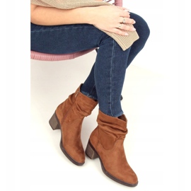 Camel 6341 Camel magas sarkú csizma barna 2