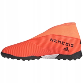 Adidas Nemeziz 19.3 Ll Tf Jr EH0489 futballcipő sokszínű narancssárga 2