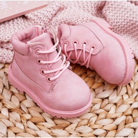 FRROCK Gyermek Trappers Csizma Por Pink Dexter rózsaszín 1