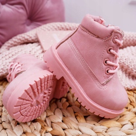 FRROCK Gyermek Trappers Csizma Por Pink Dexter rózsaszín 4