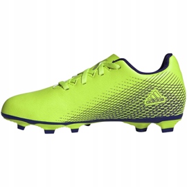 Adidas X Ghosted.4 FxG Jr EG8220 futballcipő zöld zöld 2 Adidas X Ghosted.4 FxG Jr EG8220 futballcipő zöld zöld 2