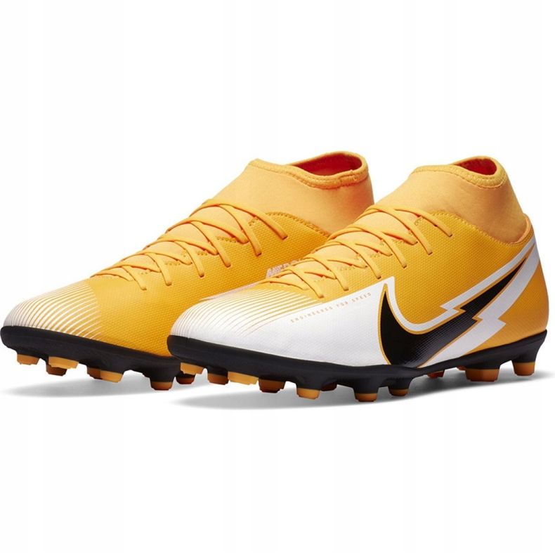 Nike Mercurial Superfly 7 Club FG / MG M AT7949 801 futballcipő sokszínű sárga 1