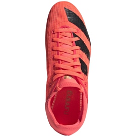 Adidas Sprintstar tüskék FW9140 női cipők fekete narancssárga 1