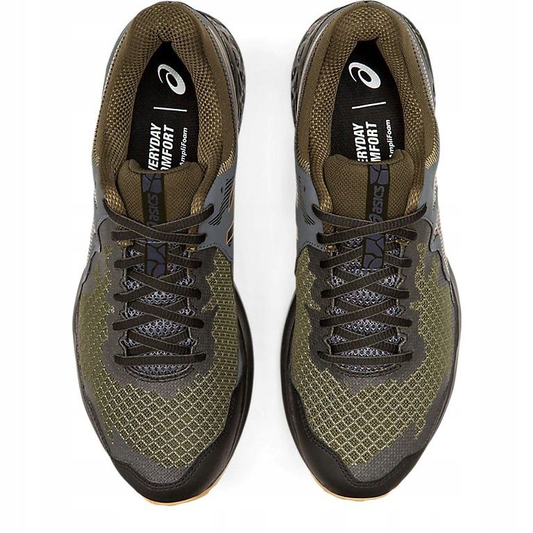 Asics Gel Sonoma 4 férfi futócipő oliva-fekete 1011A177 300 sokszínű zöld 1