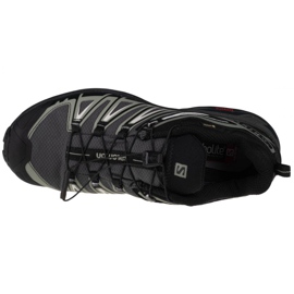 Salomon X Ultra 3 Gtx M 411684 cipő fekete szürke 2 Salomon X Ultra 3 Gtx M 411684 cipő fekete szürke 2