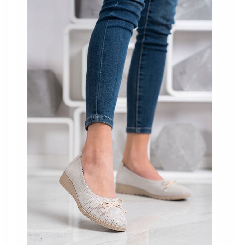 Filippo Elegáns bőr balerinák sokszínű 1