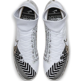 Nike Mercurial Superfly 7 Academy Mds Tf BQ5435 110 futballcipő fehér 1