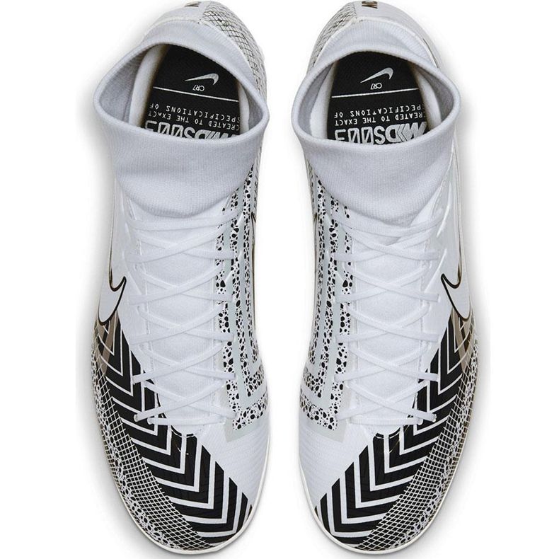 Nike Mercurial Superfly 7 Academy Mds Tf BQ5435 110 futballcipő fehér 1