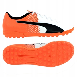 Futballcipő Puma Evo Speed ​​5.5 Tt 103591 05 narancs 1