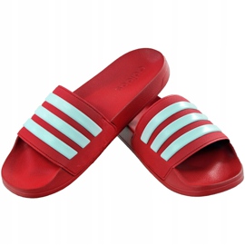 Adidas Adilette Shower piros AQ1705 férfi papucs fehér 1