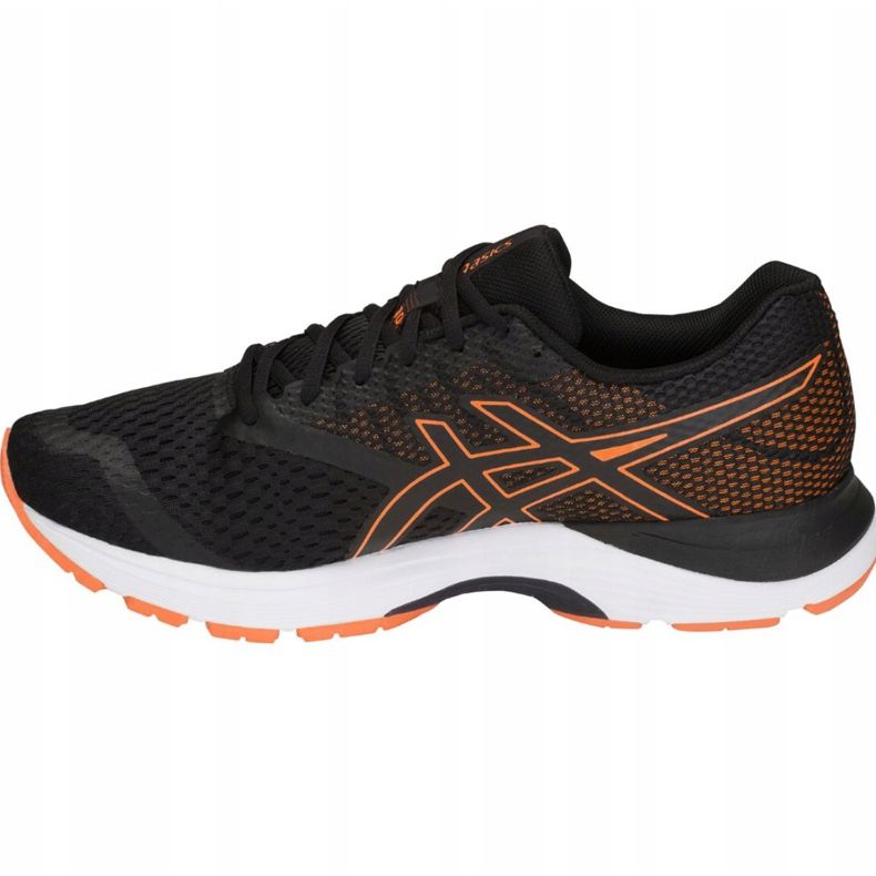 Asics Gel-Pulse 10 M 1011A007-001 cipő fekete narancssárga 1 Asics Gel-Pulse 10 M 1011A007-001 cipő fekete narancssárga 1