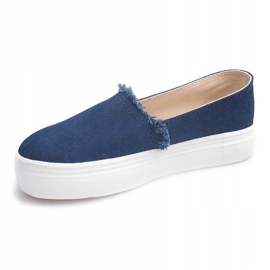 Slip On Jeans 80138 Navy Blue sötétkék 1