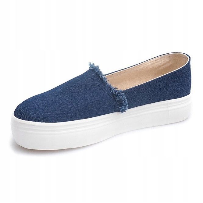 Slip On Jeans 80138 Navy Blue sötétkék 1