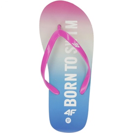 Papucs 4f Jr J4L19-JKLD204 90S többszínű sokszínű 1