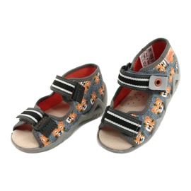 Befado sárga gyermekcipő 350P016 narancssárga szürke 3