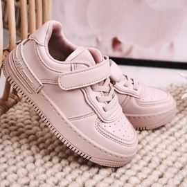 Apawwa Gyermek sportcipő tépőzáras rózsaszín levegővel 2