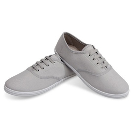 XY-02 Szürke textil cipők 1