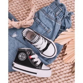 Gyermek magas cipők cipzárral Big Star HH374188 Fekete 2