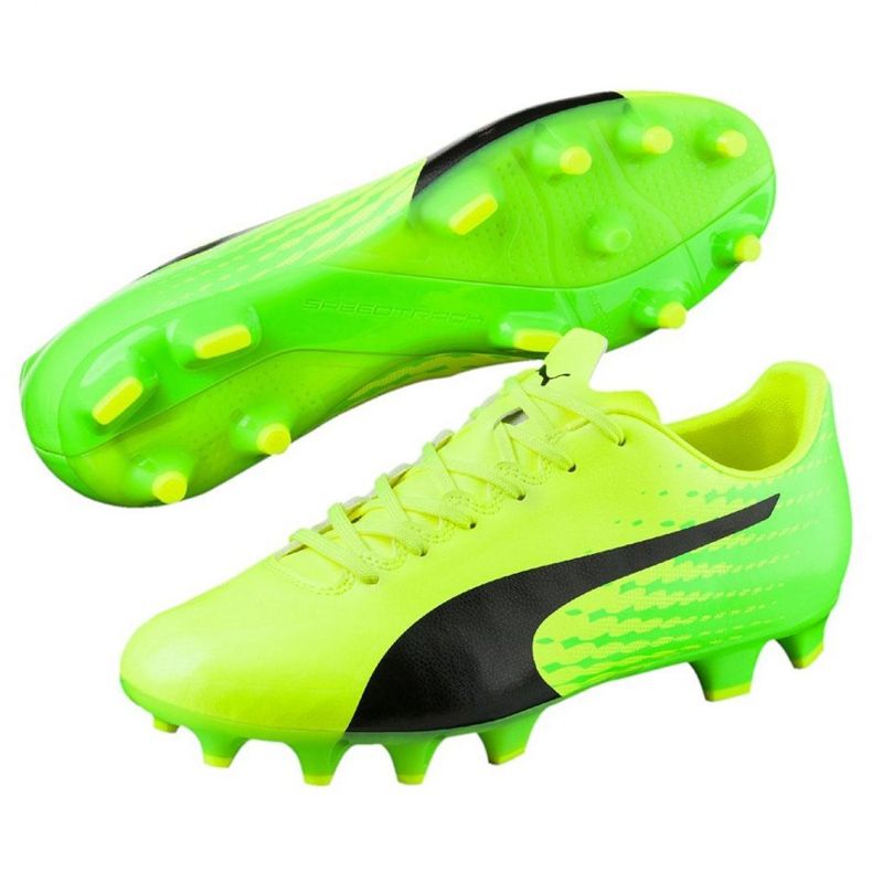 Futballcipő Puma Evo Speed ​​17.4 Fg M 104017 01 zöld 3