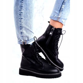 Női csizma Big Star Black GG274596 fekete 1