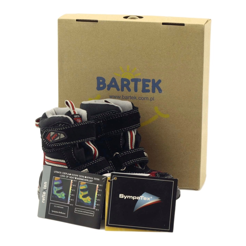 Könyvek egy membránnal 11931 fekete/piros bartek 4