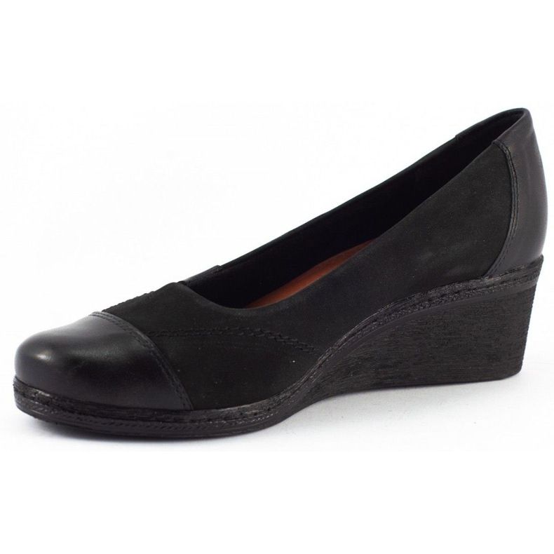 Pulso Szivattyúk ék sarkú 361 fekete 1