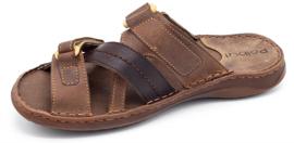 Polbut Férfi barna papucs SA06 2