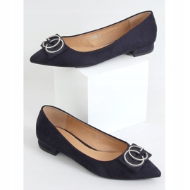 Balerinák mandula sötétkék lábujjak FM3107A D.BLUE 1