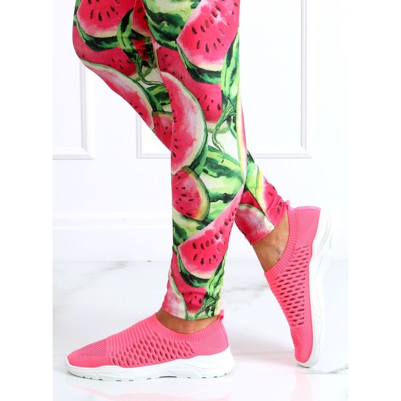 Rózsaszín 9862 Fushia zokni sportcipő 2