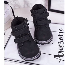 Apawwa Gyermek fekete Moa tépőzár 2