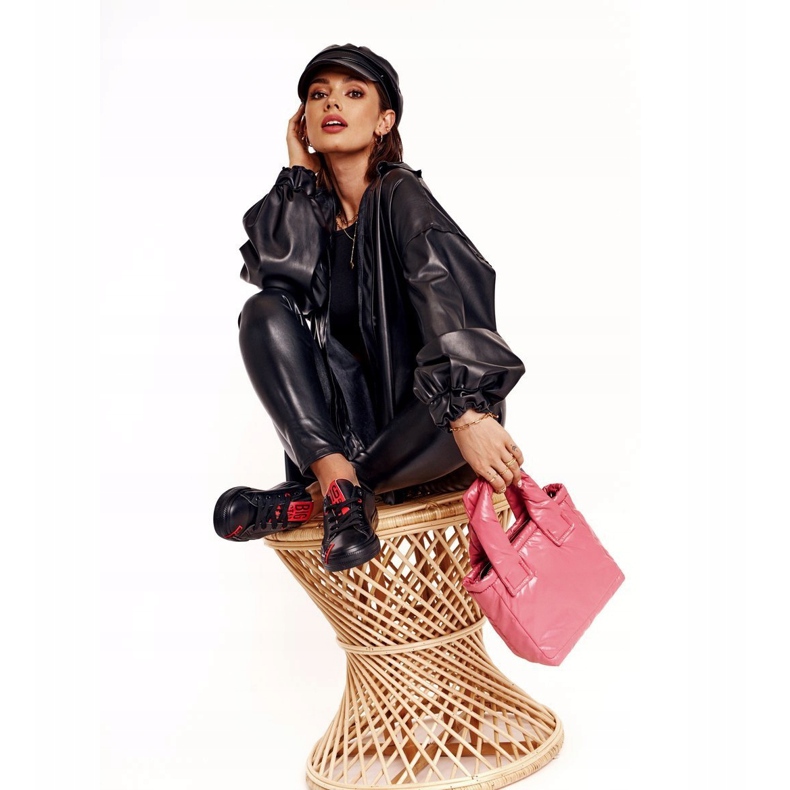 Női bőr cipők Big Star EE274303 Fekete 1