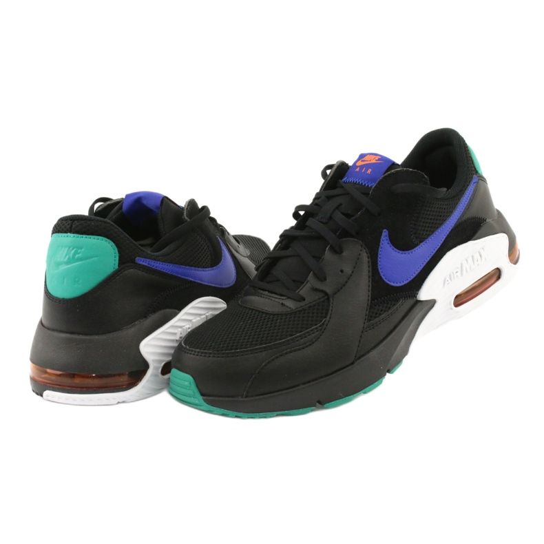 Nike Air Max Excee M CD4165-002 cipő fekete ibolya zöld 4